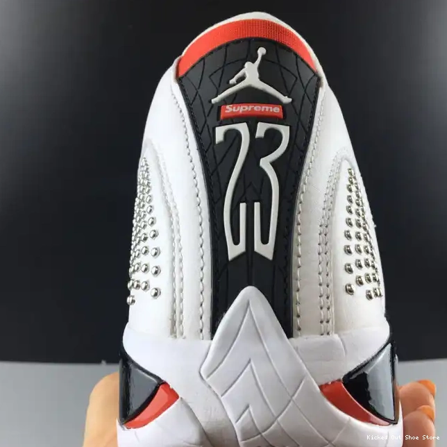 Kick Theory BV7630-106 Air 14 Retro Jordan White 0608